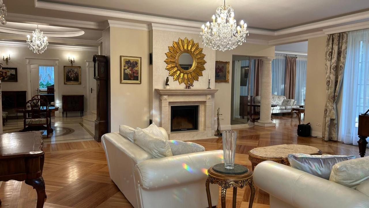Luxury Villa Indoor Pool Warsaw Magdalenka Eksteriør bilde